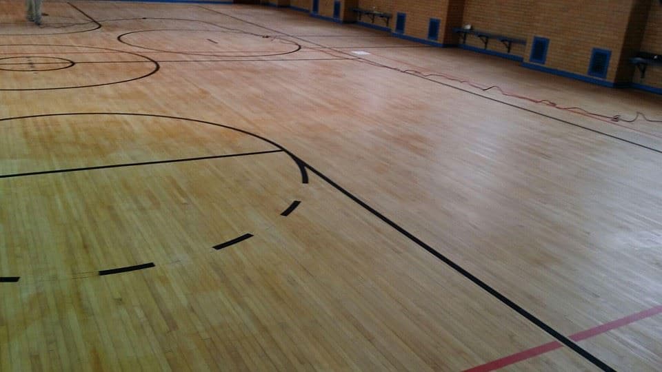Refinish Gym Floor A1 Expert Flooring Company, Brooklyn NY